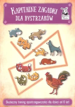 Kapitan Nauka: Kapitalne zagadki dla bystrzaków 6+