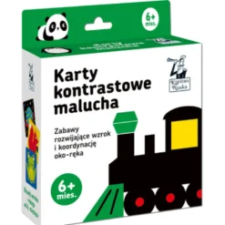 Kapitan Nauka: Karty kontrastowe malucha (6+ mies.)