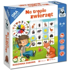 Kapitan Nauka: Na tropie zwierząt. Gra bingo