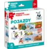 Kapitan Nauka: Pierwsze puzzle + figurki. Pojazdy