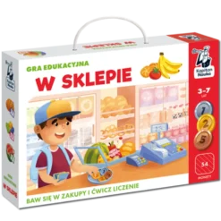 Kapitan Nauka: W sklepie. Gra edukacyjna