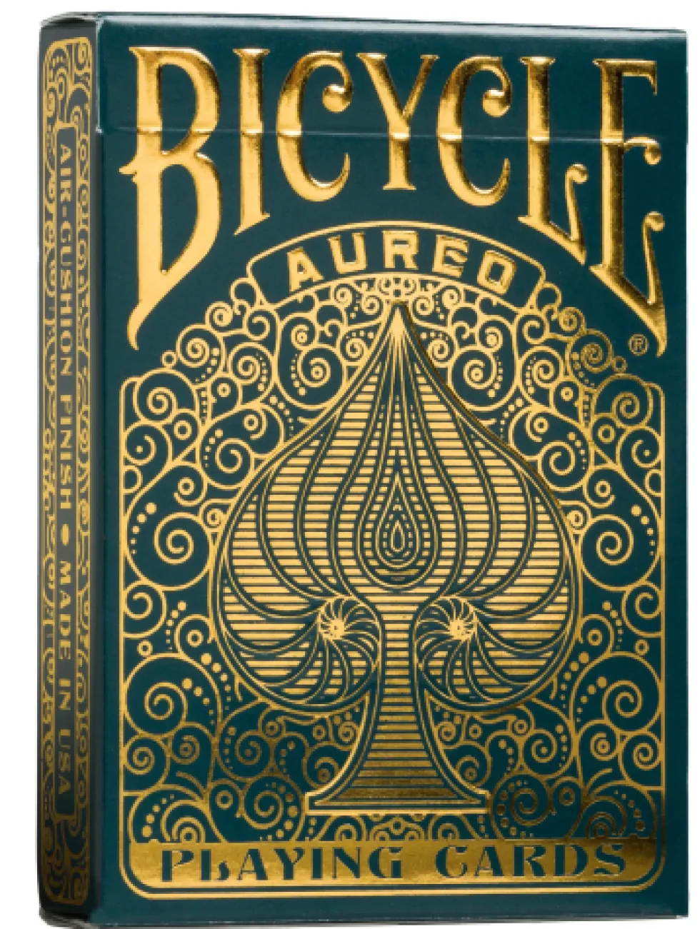 Karty do gry Bicycle: Aureo Gold - zielone
