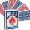 Karty do gry Bicycle: Double back czerwone/niebieskie