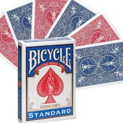 Karty do gry Bicycle: Double back czerwone/niebieskie