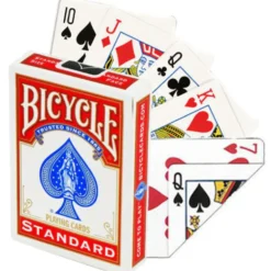 Karty do gry Bicycle: Double face (czerwone pudełko)