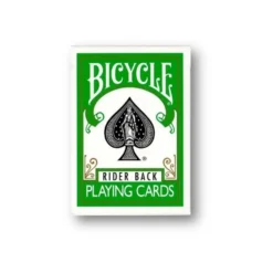 Karty do gry Bicycle: Rider back - zielone