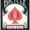 Karty do gry Bicycle Rider Back 808 Black Seal - niebieskie
