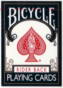 Karty do gry Bicycle Rider Back 808 Black Seal - niebieskie