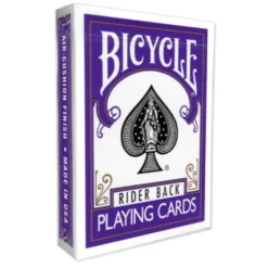Karty do gry Bicycle: Rider back - fioletowe