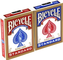 Karty do gry Bicycle: Standard - czerwone