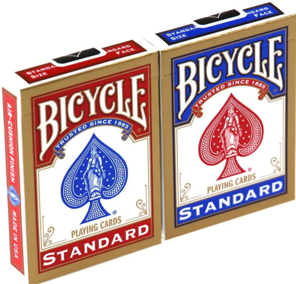 Karty do gry Bicycle: Standard - niebieskie