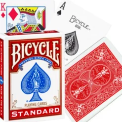 Karty do gry Bicycle: Standard - czerwone