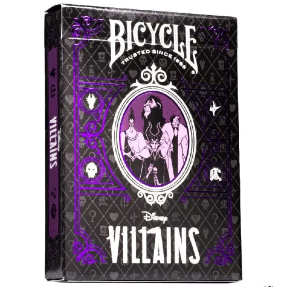 Karty do gry Bicycle: Villains Purple