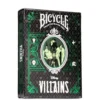 Karty do gry Bicycle: Villains Green
