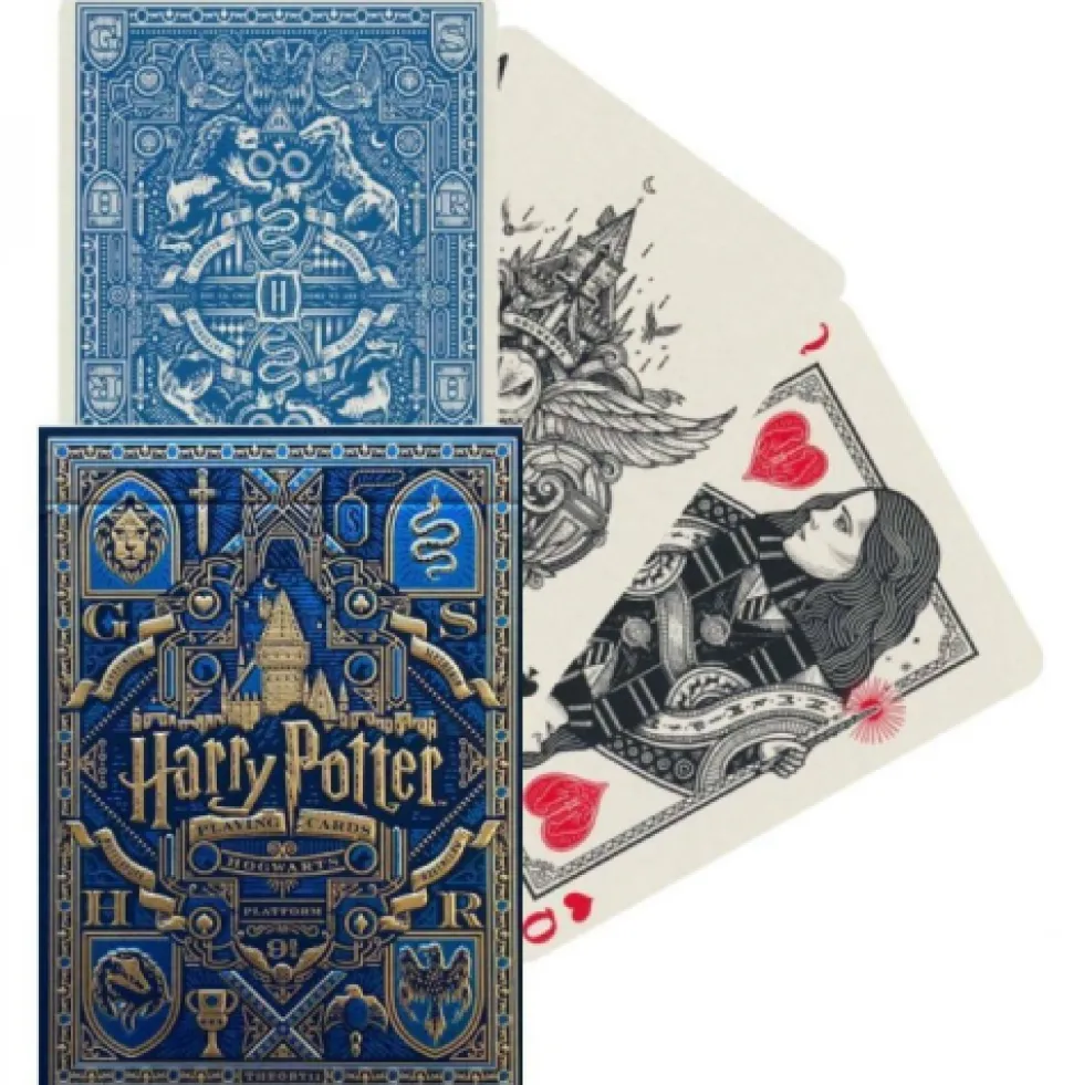 Karty do gry Theory11: Harry Potter Ravenclaw - Niebieskie