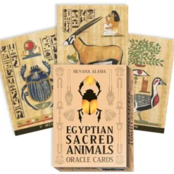 Karty wyroczni: Egyptian Sacred Animals Oracle