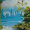 Klaser Ultra-Pro: 9-Pocket PRO-Binder - Bob Ross - Lakeside Path