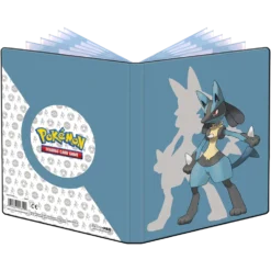 Klaser Ultra-Pro: Pokemon 4-Pocket na 40 kart i 4 karty oversized - Lucario