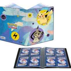 Klaser Ultra-Pro Pokémon: Pikachu & Mimikyu Portfolio 4-Pocket na 80 kart