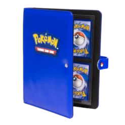 Klaser Ultra-Pro: Pokémon 4-Pocket Premium Snap Binder - Blue