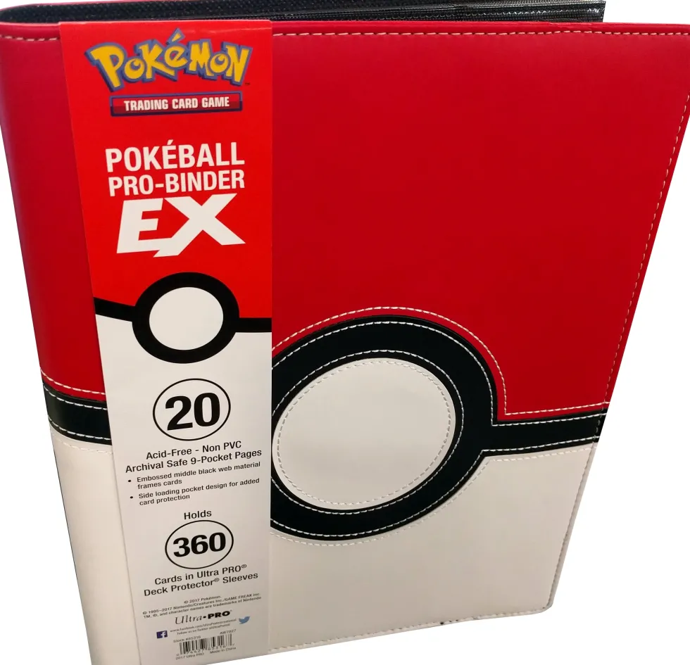 Klaser Ultra-Pro: Pokémon 9-Pocket Binder - Poké Ball
