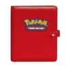 Klaser Ultra-Pro: Pokémon 4-Pocket Premium Snap Binder - Red