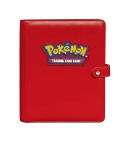 Klaser Ultra-Pro: Pokémon 4-Pocket Premium Snap Binder - Red