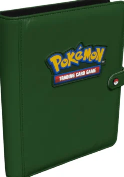 Klaser Ultra-Pro: Pokémon 4-Pocket Premium Snap Binder - Green