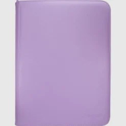 Klaser Ultra-Pro: Vivid Zippered 9-Pocket Pro-Binder - purple