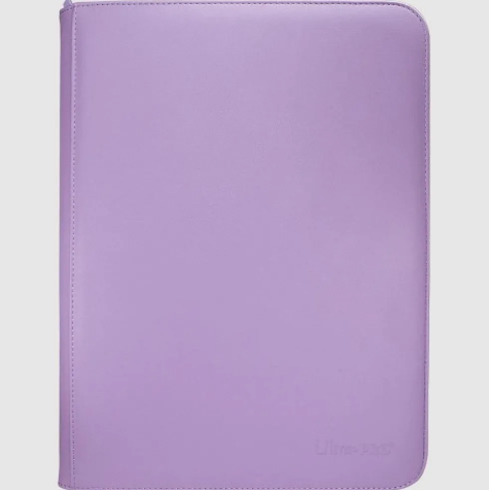 Klaser Ultra-Pro: Vivid Zippered 9-Pocket Pro-Binder - purple