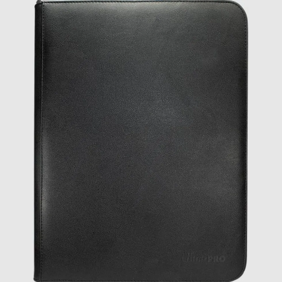Klaser Ultra-Pro: Vivid Zippered 9-Pocket Pro-Binder - black