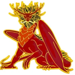Klips Quest's Reward Fine Art Class Pins - Royal Dragon