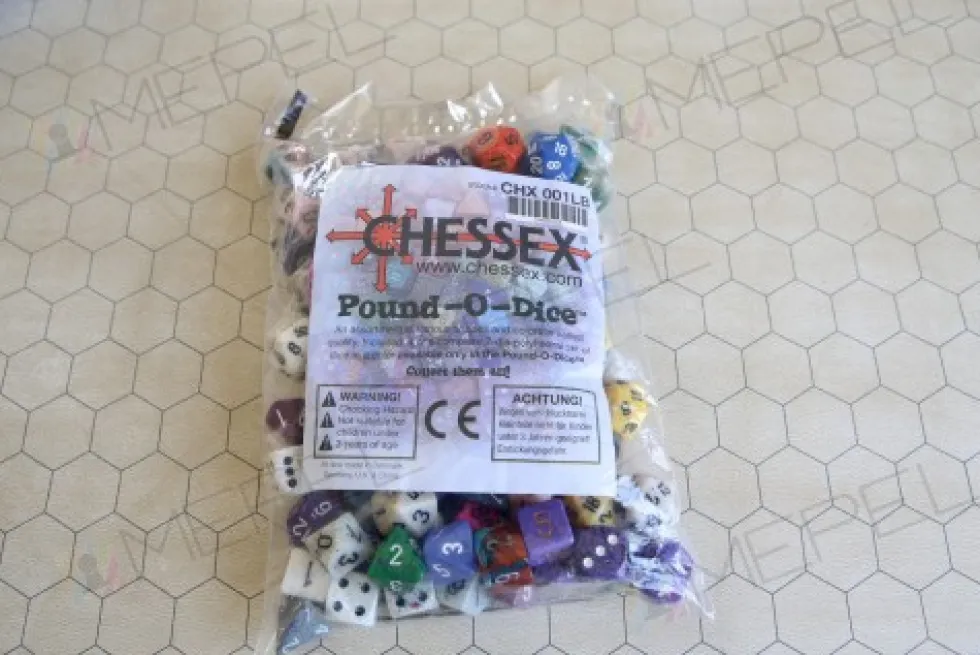 Kości Chessex - funt kości "Pound-o-Dice"