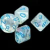 Kości Chessex - kostka k10 Borealis Icicle/light blue - Luminary (świecące w ciemnościach)