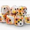 Kości Chessex - kostka k6 16mm Brush Sunrise/black