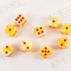 Kości Chessex - kostka k6 12mm Festive Sunburst/red
