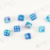 Kości Chessex - kostka k6 12mm Festive Waterlily/white