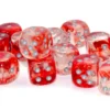 Kości Chessex - kostka k6 16mm Luminary Nebula Spring/white (świecąca w ciemnościach)