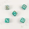 Kości Chessex - kostka k6 16mm Marble Oxi‑Copper/white