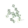 Kości Chessex - kostka k6 16mm Opaque Pastel Green/black