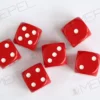 Kości Chessex - kostka k6 16mm Opaque Red/white