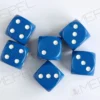 Kości Chessex - kostka k6 16mm Opaque White/black