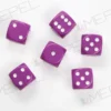 Kości Chessex - kostka k6 16mm Opaque Light Purple/white