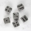 Kości Chessex - kostka k6 16mm Opaque Grey/black