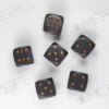 Kości Chessex - kostka k6 12mm Opaque Dusty Blue/copper