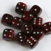 Kości Chessex - kostka k6 12mm Speckled Silver Volcano