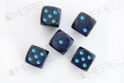 Kości Chessex - kostka k6 16mm Speckled Cobalt