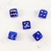 Kości Chessex - kostka k6 16mm Vortex Blue/gold