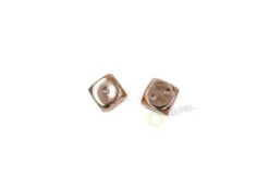 Kości Chessex - zestaw 2 kostek k6 16mm Aluminum Metallic