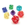 Kości Chessex - zestaw 7 kostek Translucent Prism (multicolor)